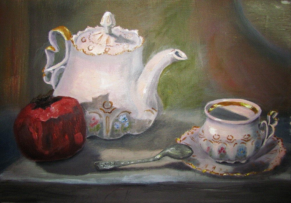 натюрморт с чаем