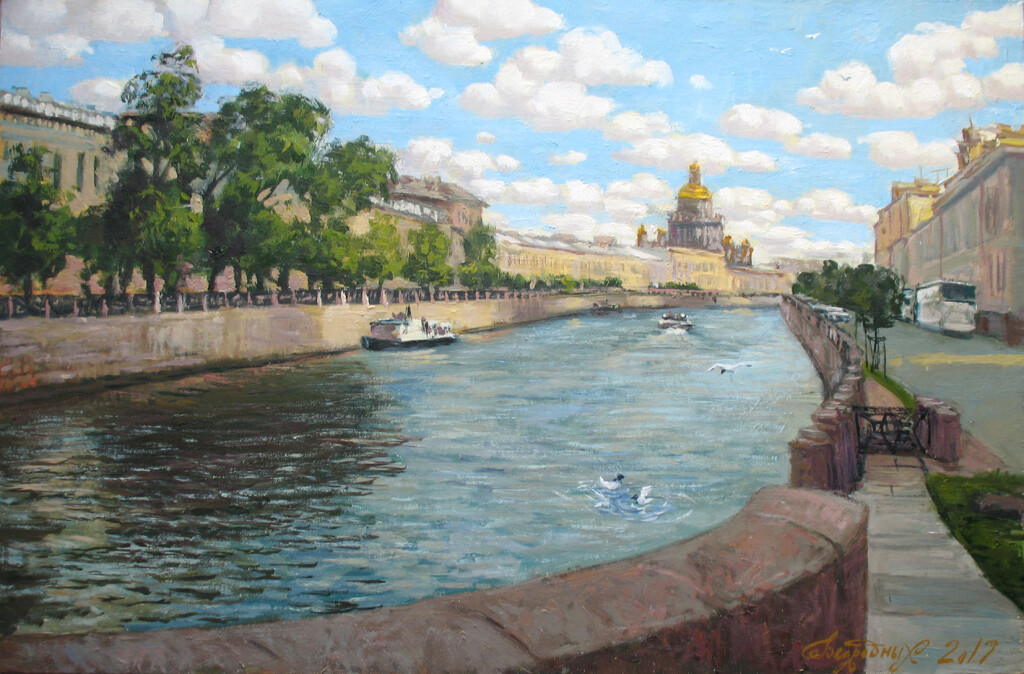 С моста Поцелуев