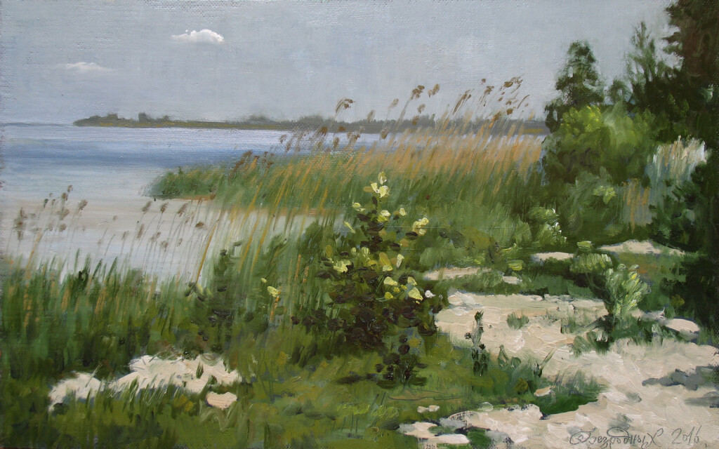 Белый песок