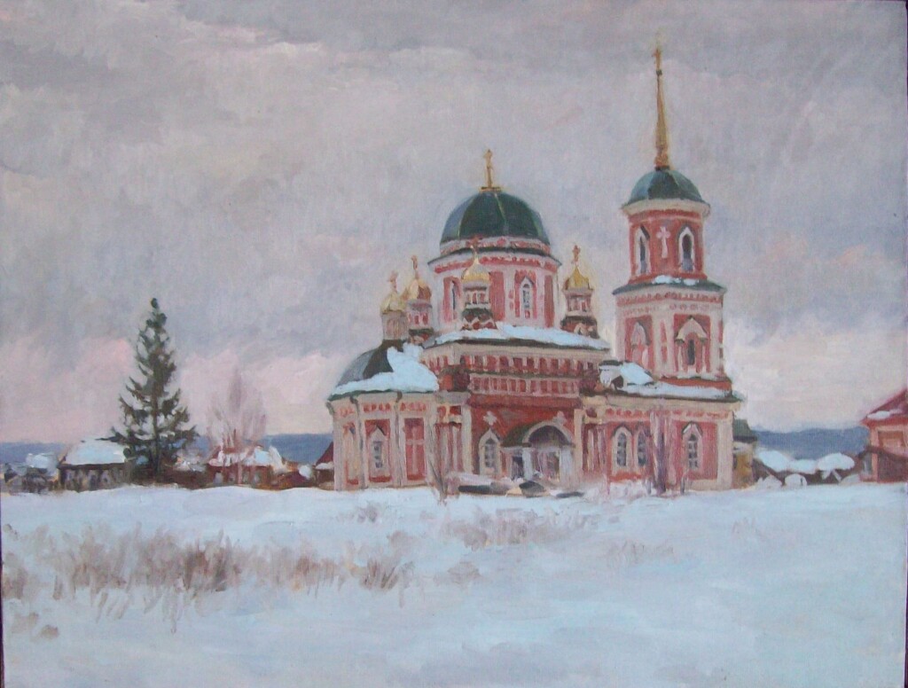 Храм в селе Нов. Ханинеевка.