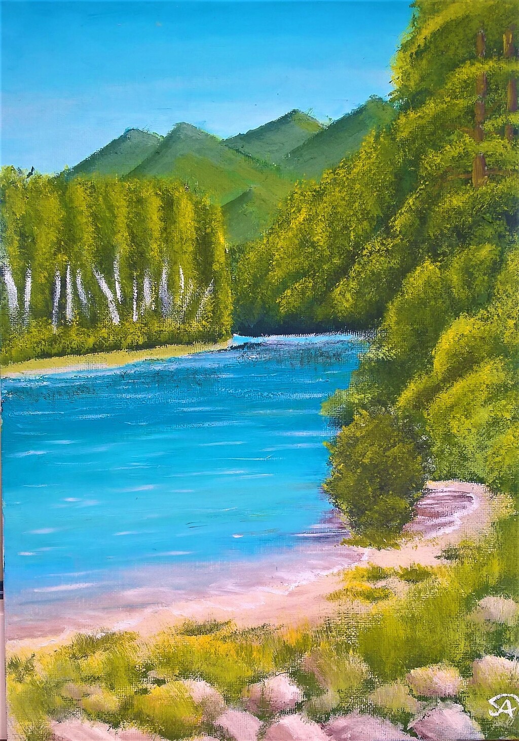 Лесное озеро