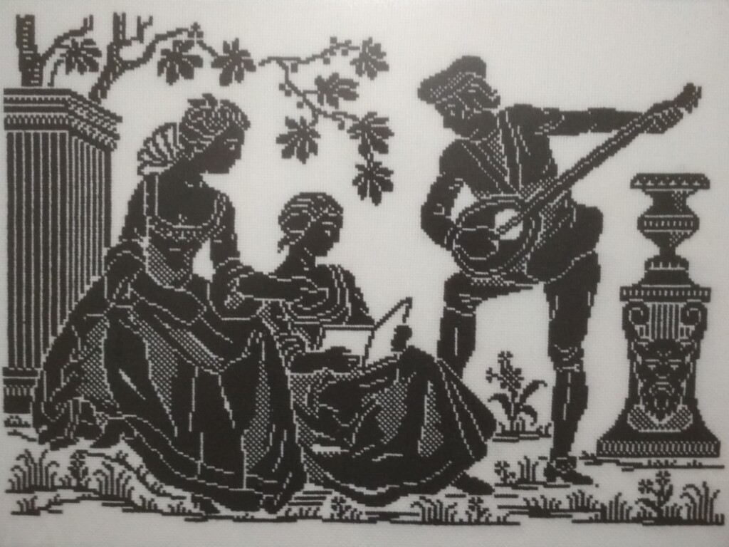 Черно-белая картина