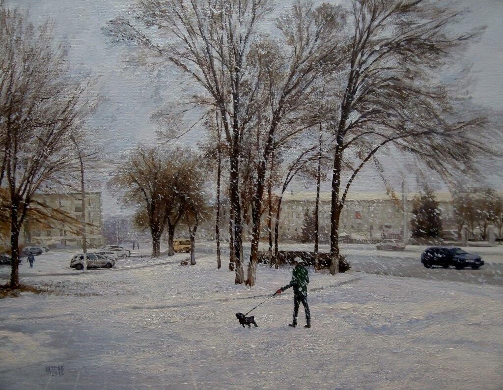 Зеленая куртка