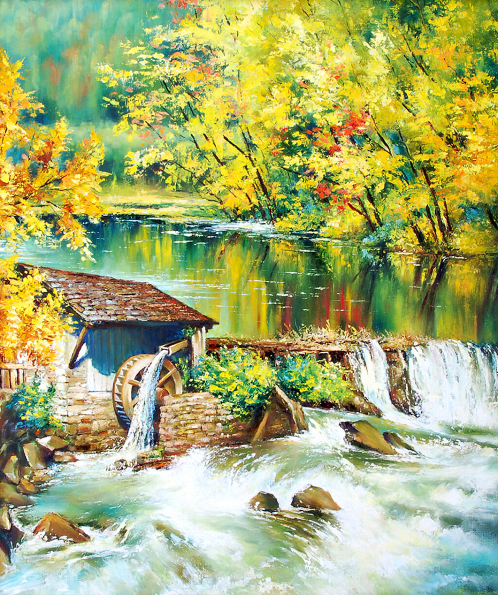 Водяная мельница 2