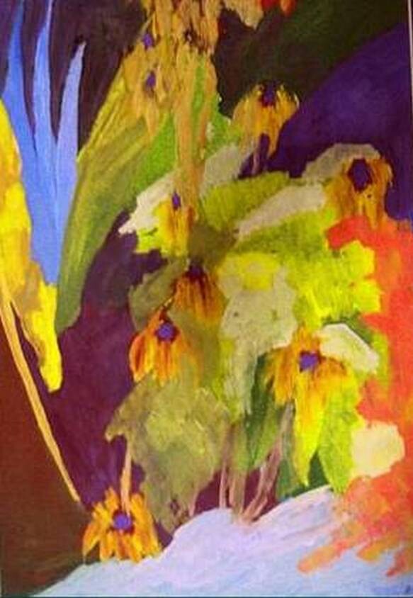 Осень на клумбе