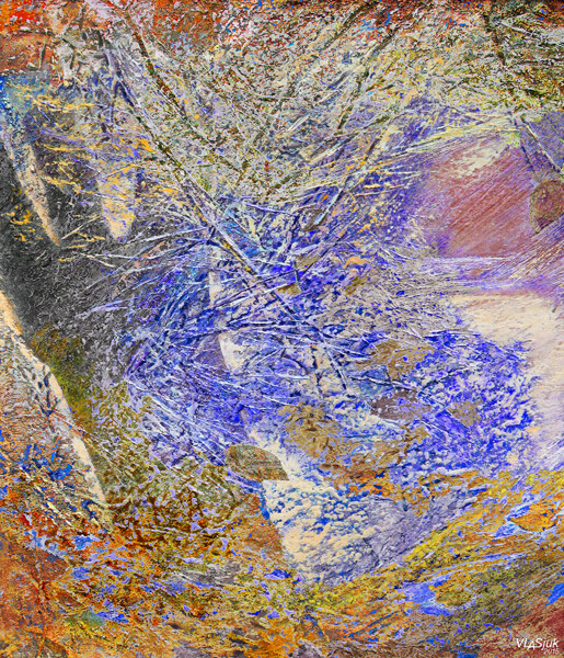 Вечерний силуэт осени...