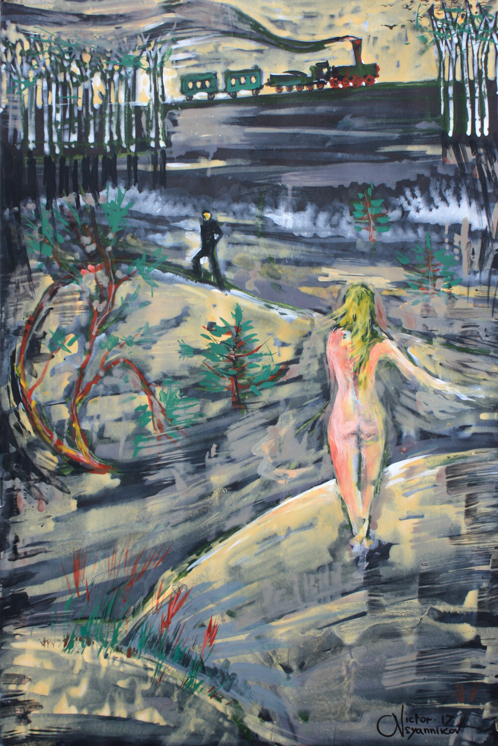 В дюнах (по мотивам А.Блока)