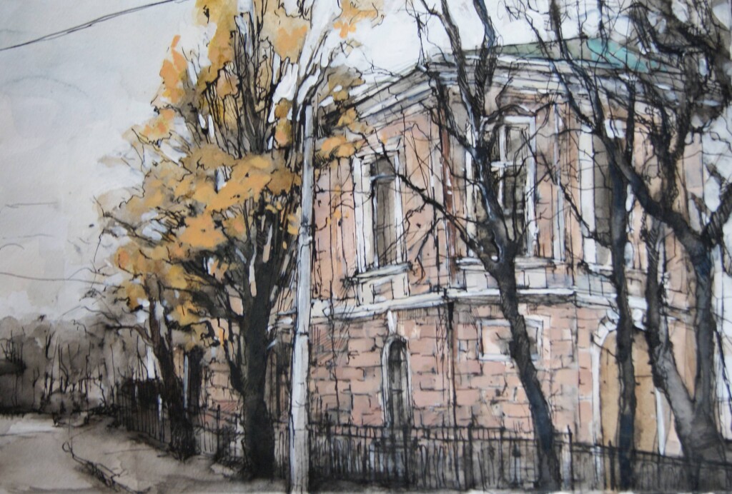 Московские улочки. Первые холода.