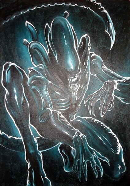 голодный чужой