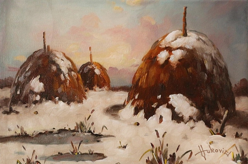 Три стога сена