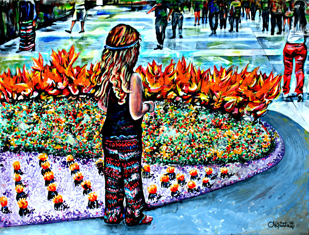 Цветы Санта-Моники.