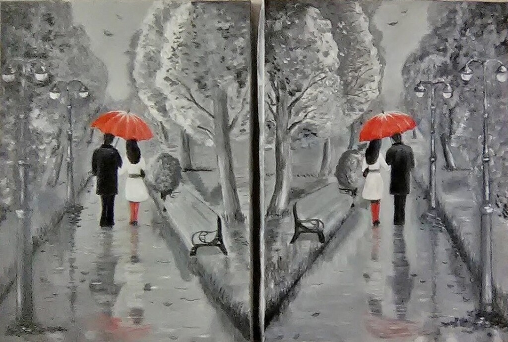 Двое под зонтом