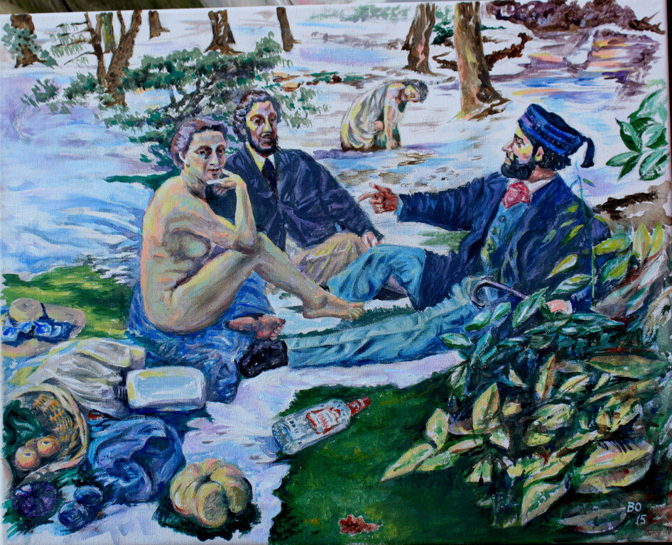 Заврак на траве