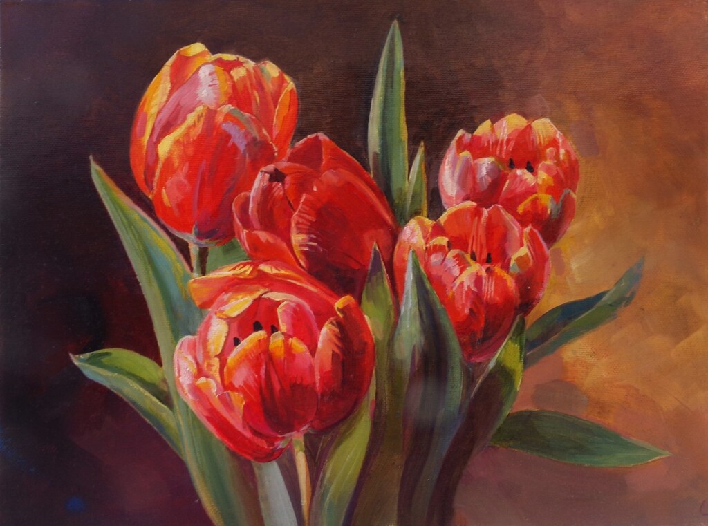 Букет тюльпанов