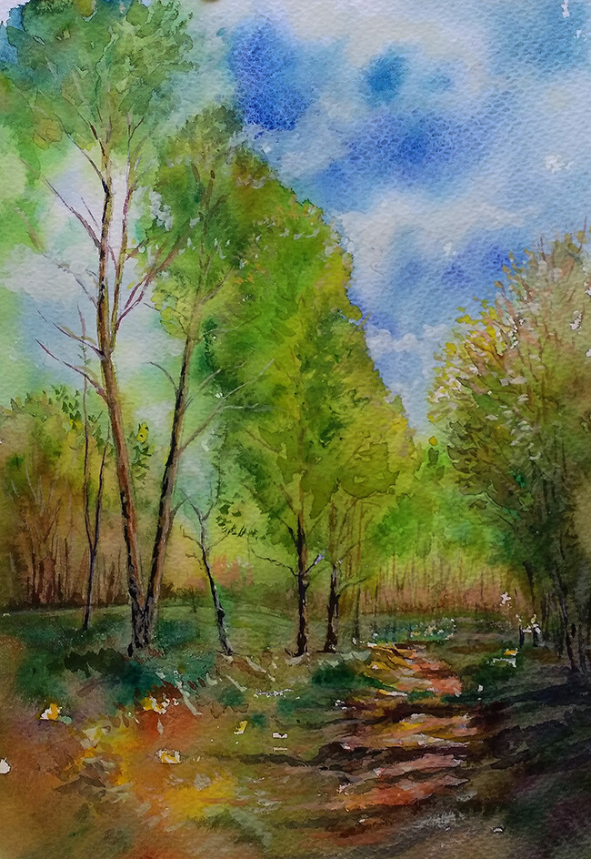 Осенняя дорога