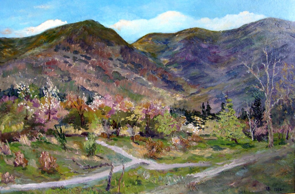 Геленджик. Горы. Весна.