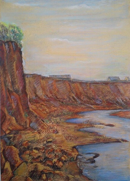 Обрывистый берег