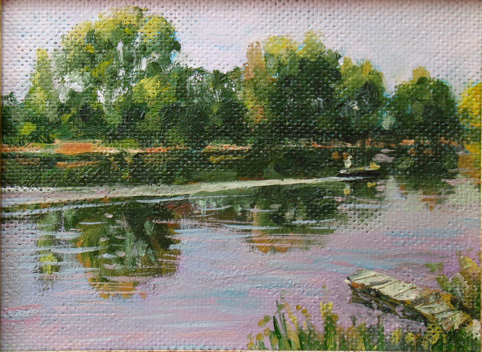 Тишь на реке