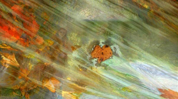 Скользя уходишь