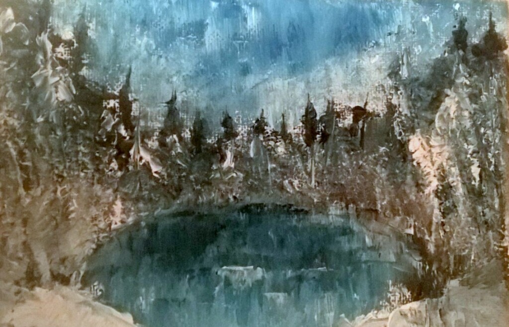 Ледяное озеро