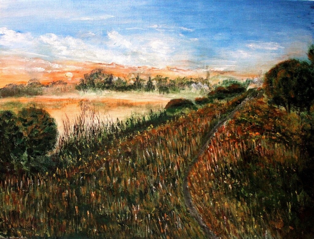 Закат в Березовке