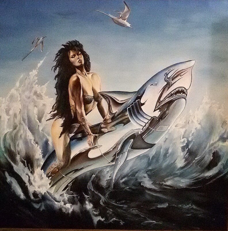 стальная акула  копия вальехо