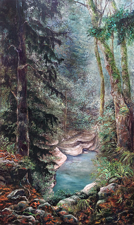 Лесное озеро