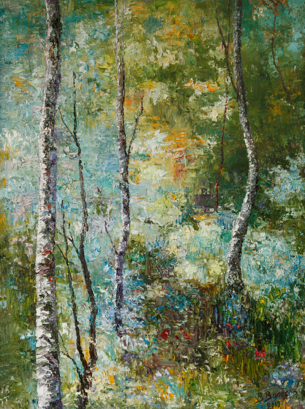 Березовый лес