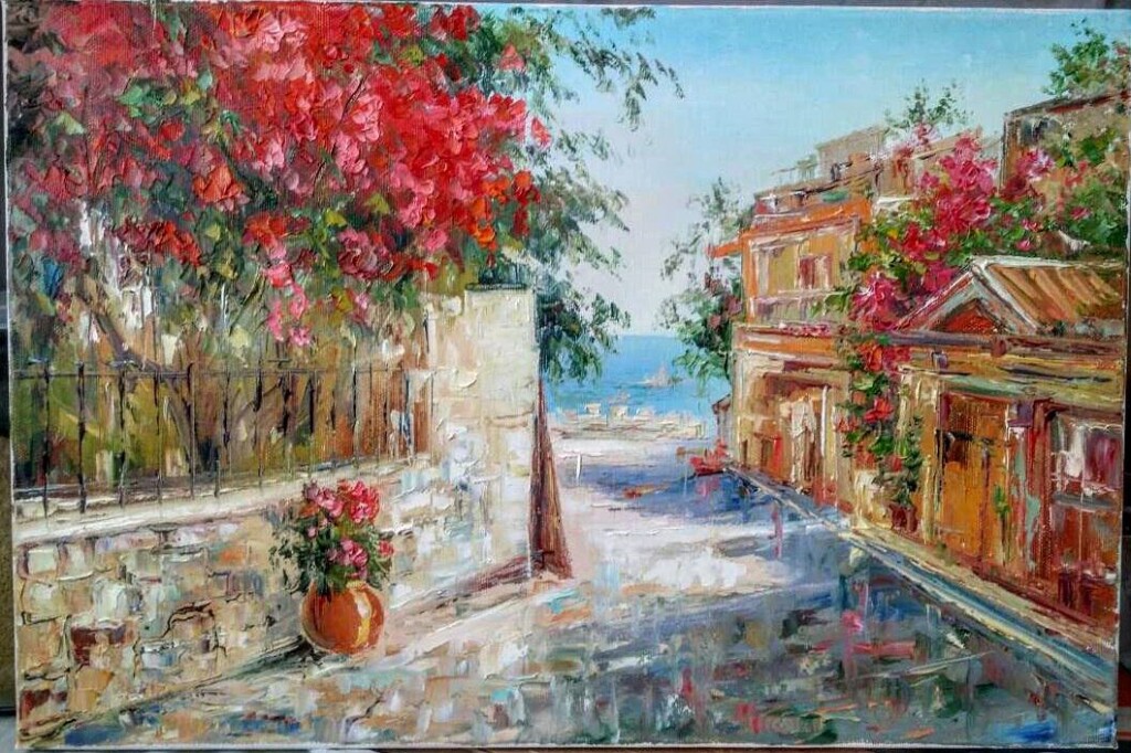 Цветочный дворик