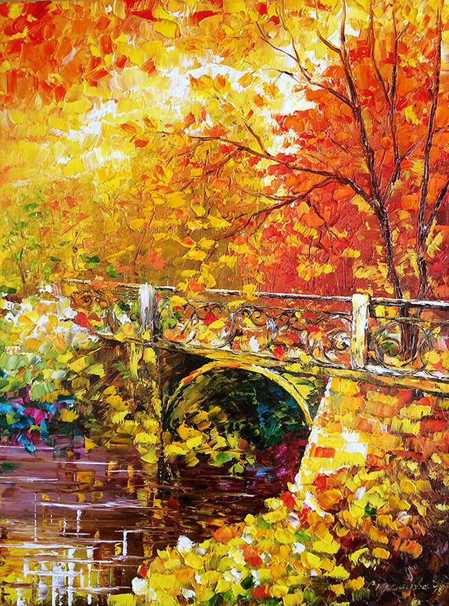 Осенний пруд