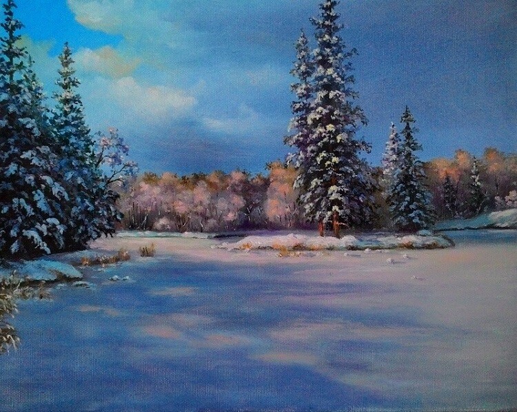 Зимний день