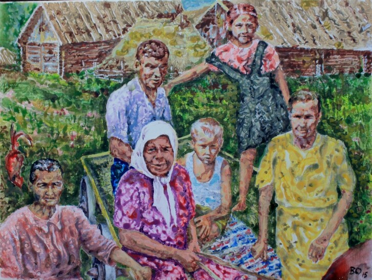 В старой деревне