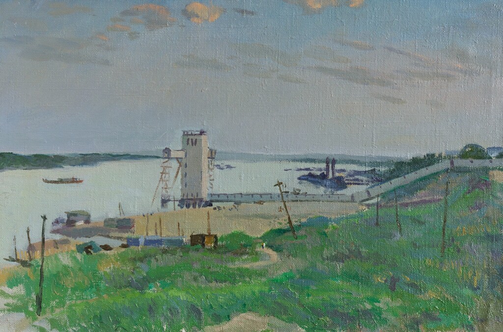 Элеватор у Волги