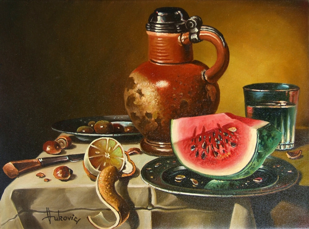 Один кусочек арбуза