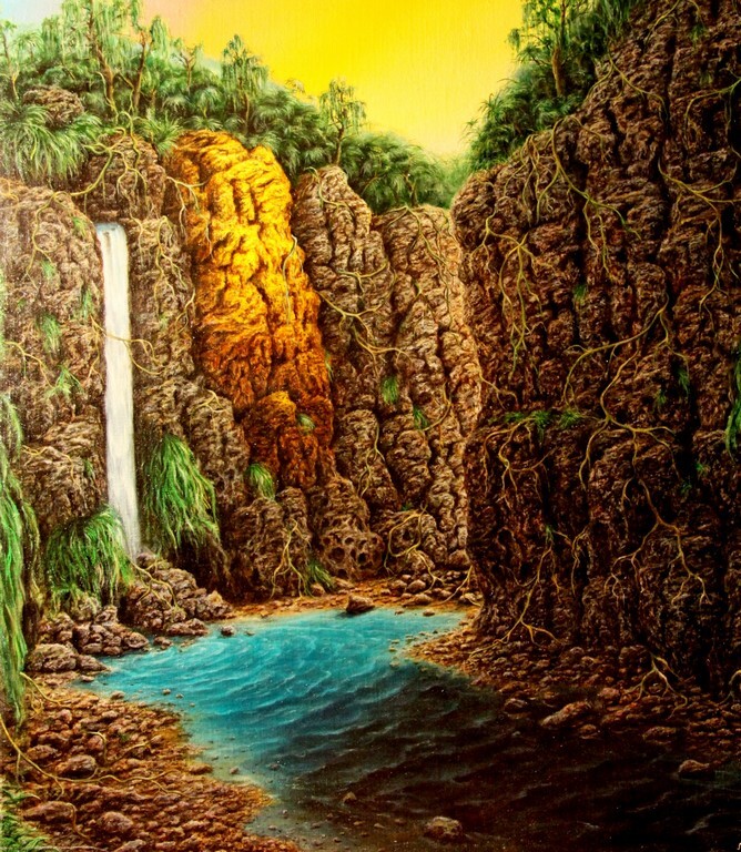 картина '" каньон"