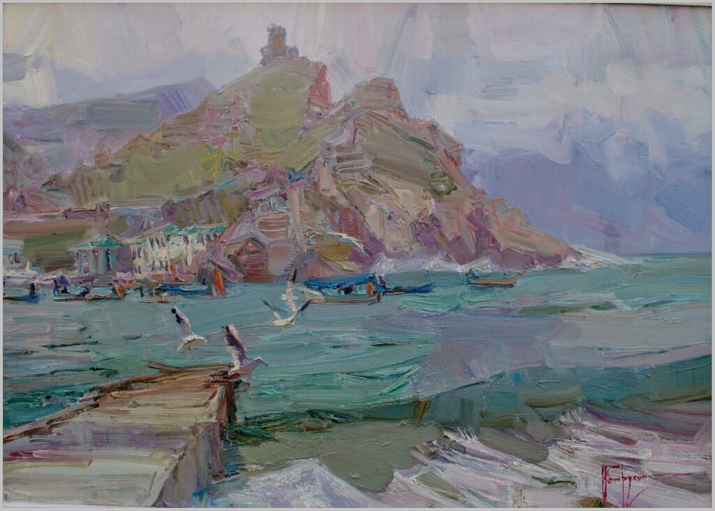 Зимняя рыбалка в Балаклаве