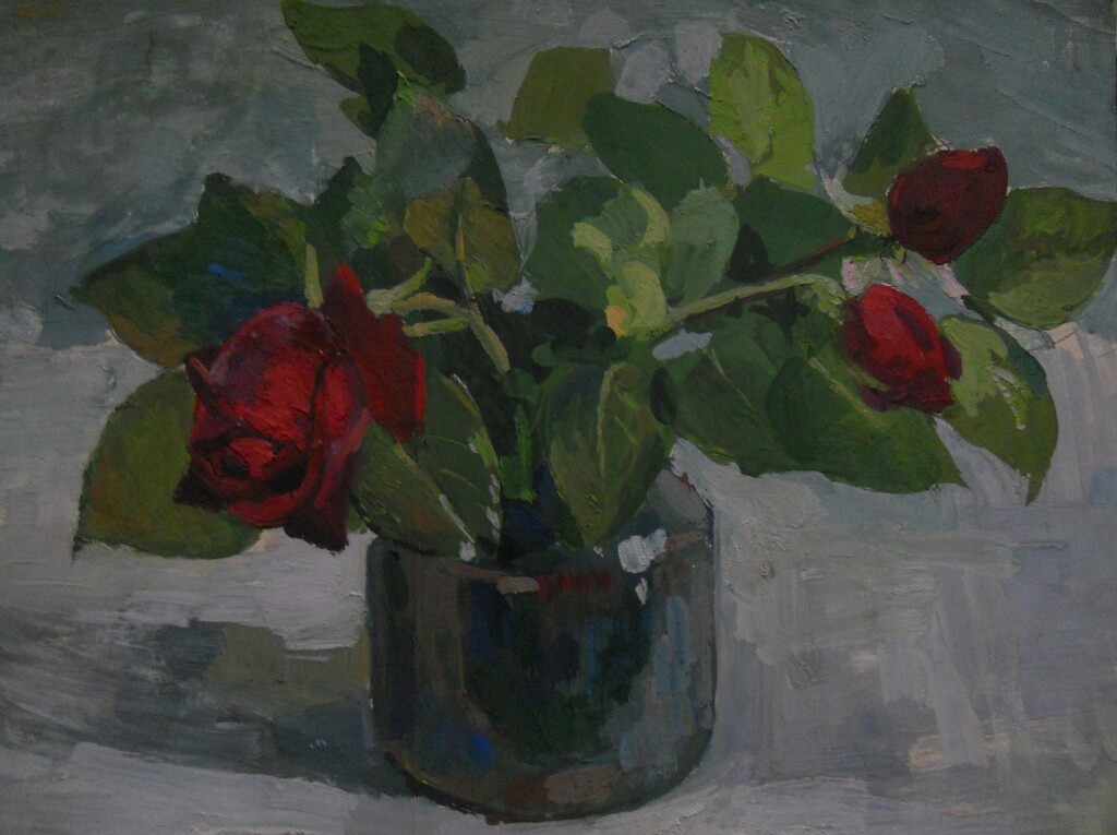 Красные розы