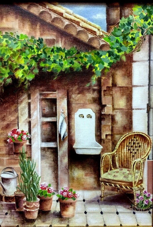 Французский дворик