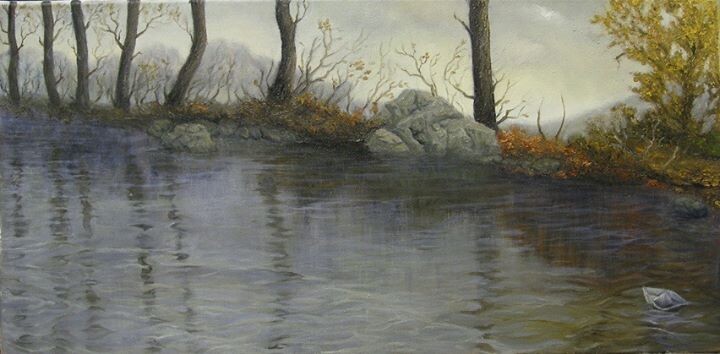 Уплывающий кораблик