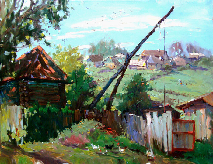 У старого колодца