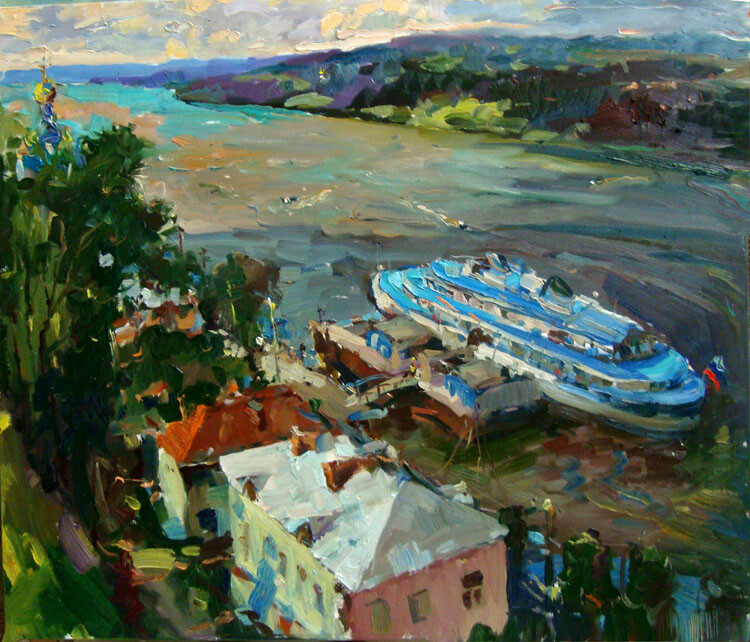 Пристань в Плёсе