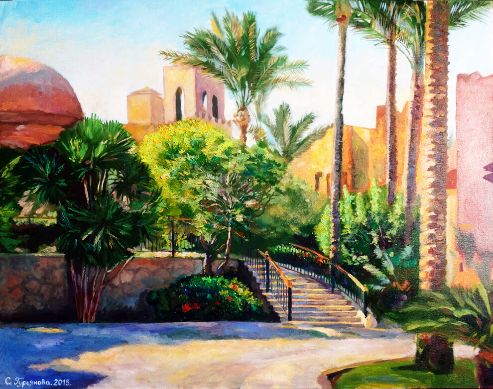 Жаркое утро