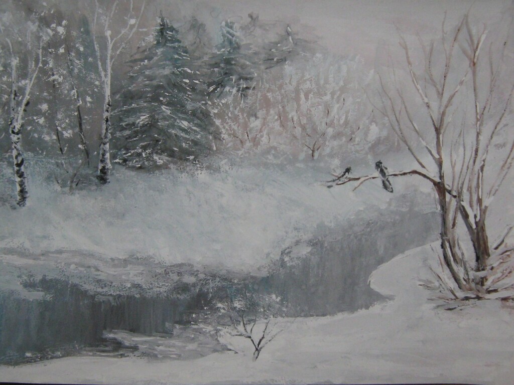 Сказка зимнего леса