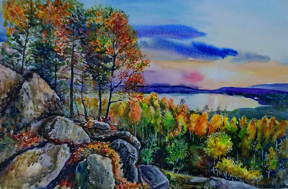 Закат солнца