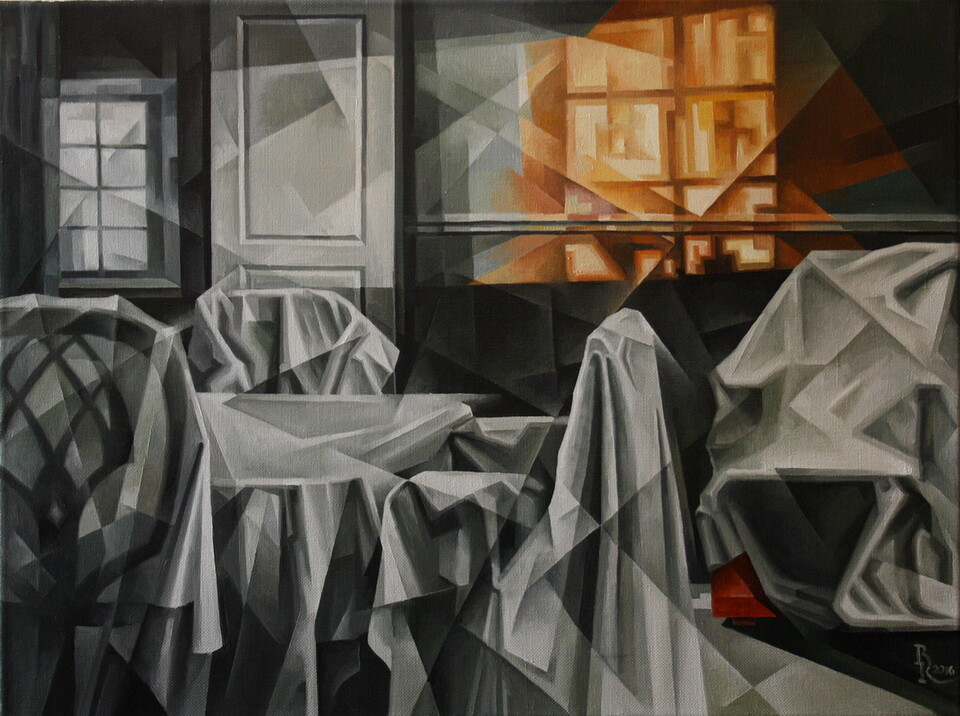 Пустой дом. Кубофутуризм