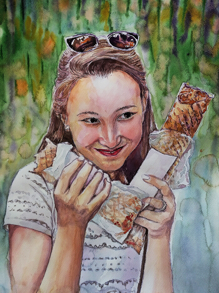 Проголодалась