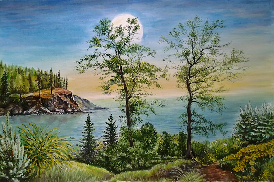 морской берег