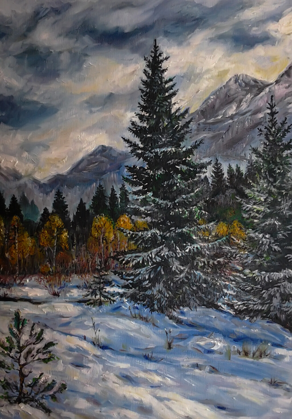 зима пришла