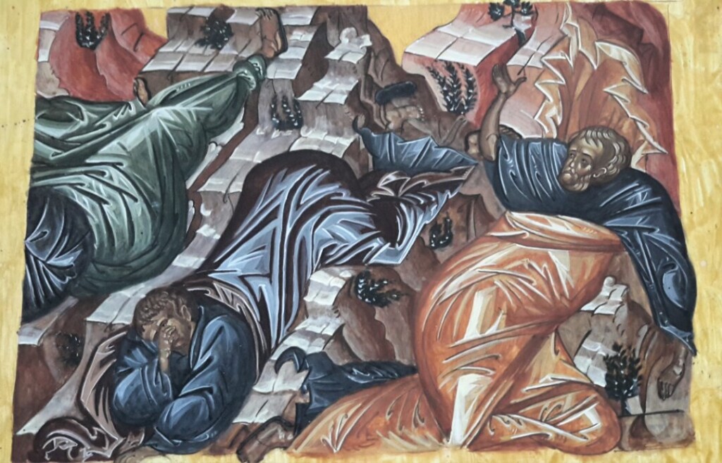 копия иконы (фрагмент)