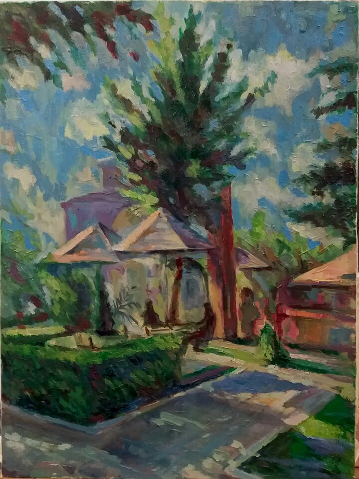 Сад у кафе мехеди